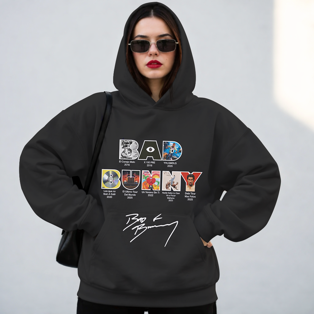 LIMITED EDITION - NEW CUSTOMIZED BAD BUNNY T-SHIRT, HOODIE, ZIP HOODIE