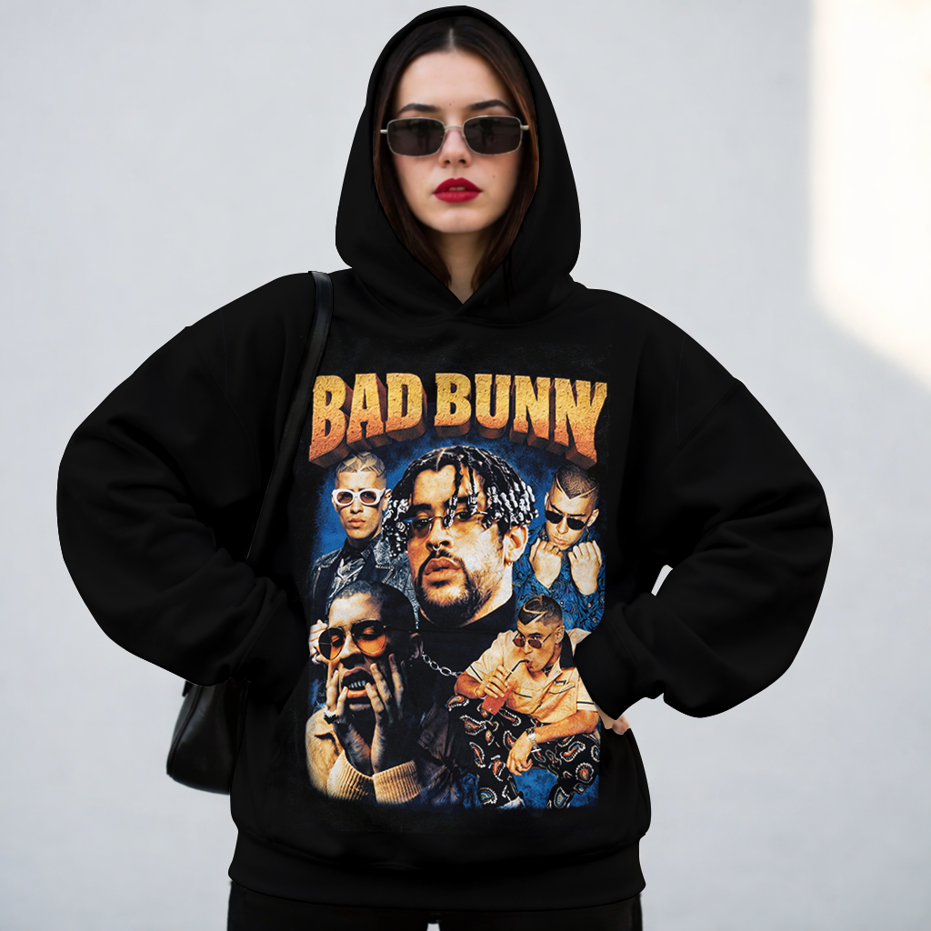 LIMITED EDITION - NEW CUSTOMIZED BAD BUNNY T-SHIRT, HOODIE, ZIP HOODIE