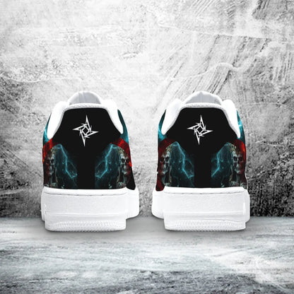 LIMITED EDITION - NEW CUSTOMIZED METALLICA AF1 SHOES