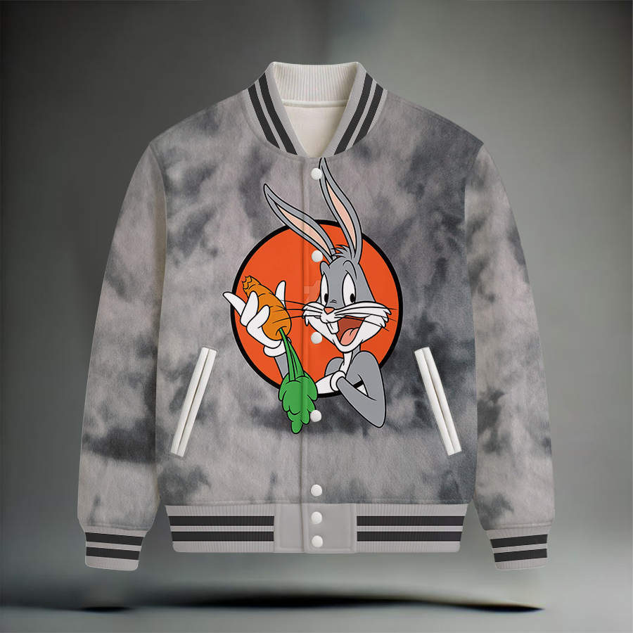 LIMITED EDITION - NEW CUSTOMIZED BUGS SATIN VARSITY & BASEBALL JACKET