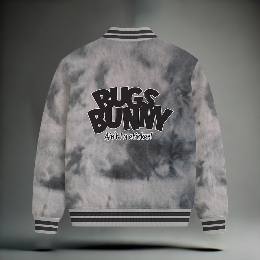 LIMITED EDITION - NEW CUSTOMIZED BUGS SATIN VARSITY & BASEBALL JACKET