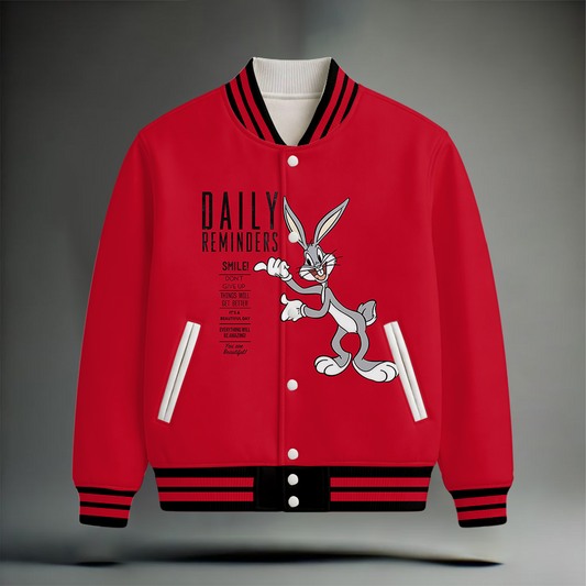 LIMITED EDITION - NEW CUSTOMIZED BUGS SATIN VARSITY & BASEBALL JACKET
