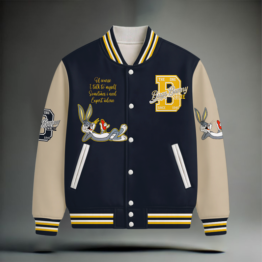 LIMITED EDITION - NEW CUSTOMIZED BUGS SATIN VARSITY & BASEBALL JACKET