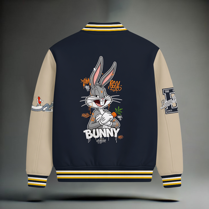 LIMITED EDITION - NEW CUSTOMIZED BUGS SATIN VARSITY & BASEBALL JACKET