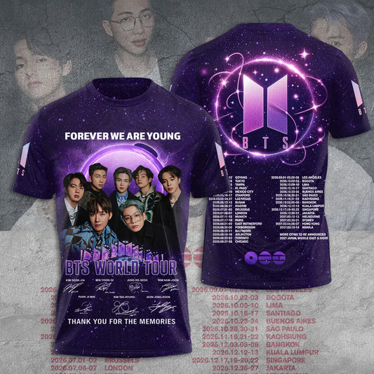 LIMITED EDITION - BTS COMEBACK WORLD TOUR APPAREL