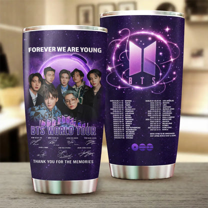 LIMITED EDITION - BTS COMEBACK WORLD TOUR TUMBLER CUP