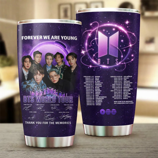 LIMITED EDITION - BTS COMEBACK WORLD TOUR TUMBLER CUP