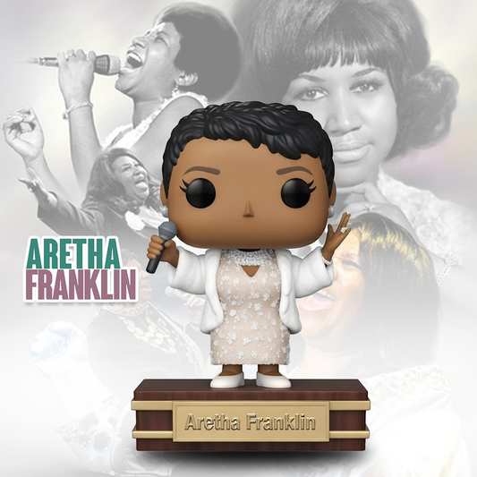 LIMITED EDITION - NEW CUSTOMIZED ARETHA FRANKLIN ACRYLIC PLAQUE