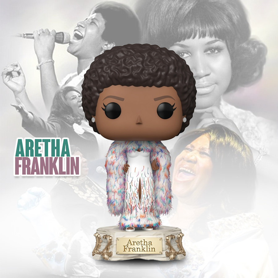 LIMITED EDITION - NEW CUSTOMIZED ARETHA FRANKLIN ACRYLIC PLAQUE