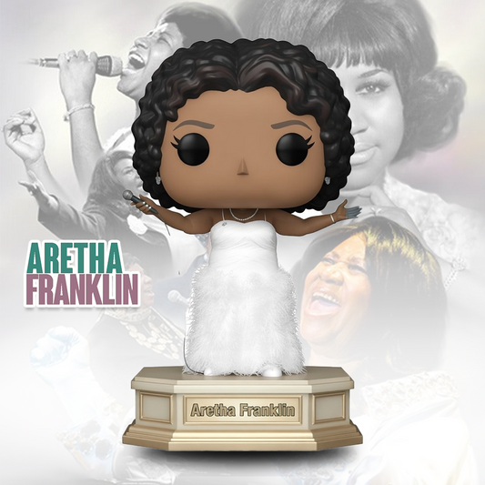 LIMITED EDITION - NEW CUSTOMIZED ARETHA FRANKLIN ACRYLIC PLAQUE