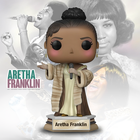 LIMITED EDITION - NEW CUSTOMIZED ARETHA FRANKLIN ACRYLIC PLAQUE