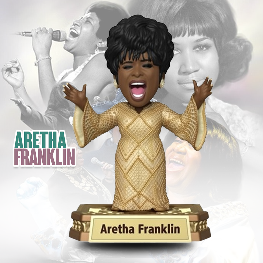 LIMITED EDITION - NEW CUSTOMIZED ARETHA FRANKLIN ACRYLIC PLAQUE