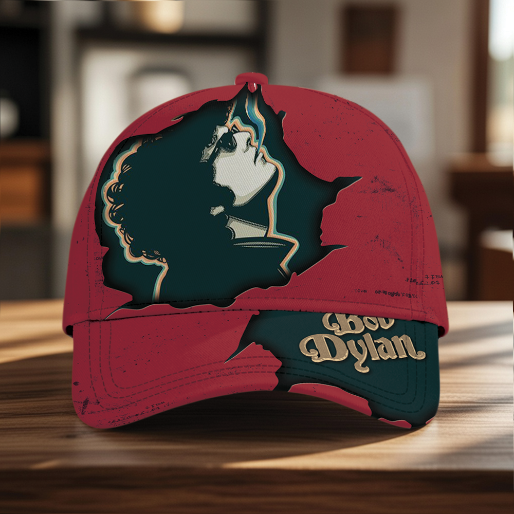 LIMITED EDITION - NEW CUSTOMIZED BOB DYLAN CLASSIC CAP