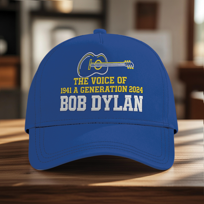LIMITED EDITION - NEW CUSTOMIZED BOB DYLAN CLASSIC CAP