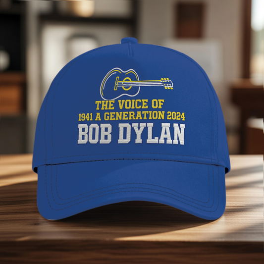 LIMITED EDITION - NEW CUSTOMIZED BOB DYLAN CLASSIC CAP