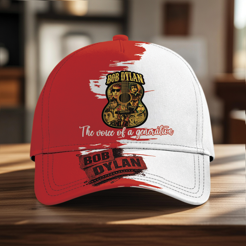 LIMITED EDITION - NEW CUSTOMIZED BOB DYLAN CLASSIC CAP