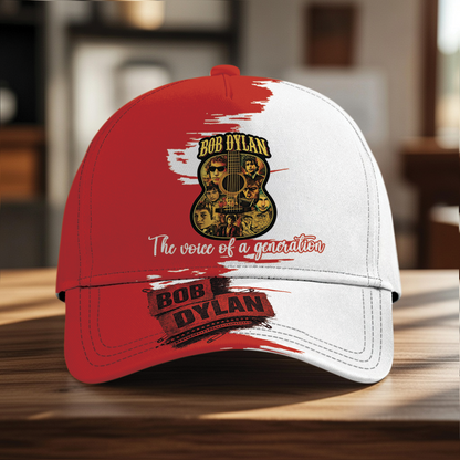 LIMITED EDITION - NEW CUSTOMIZED BOB DYLAN CLASSIC CAP