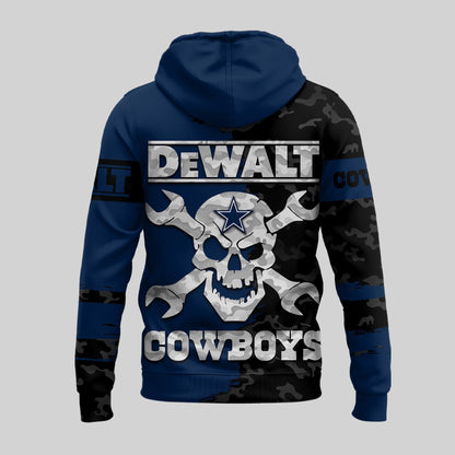 LIMITED EDITION - NEW CUSTOMIZED NFL21 DCB DALLAS COWBOYS DEWALT UNISEX T-SHIRT, POLO, HOODIE & JACKETS