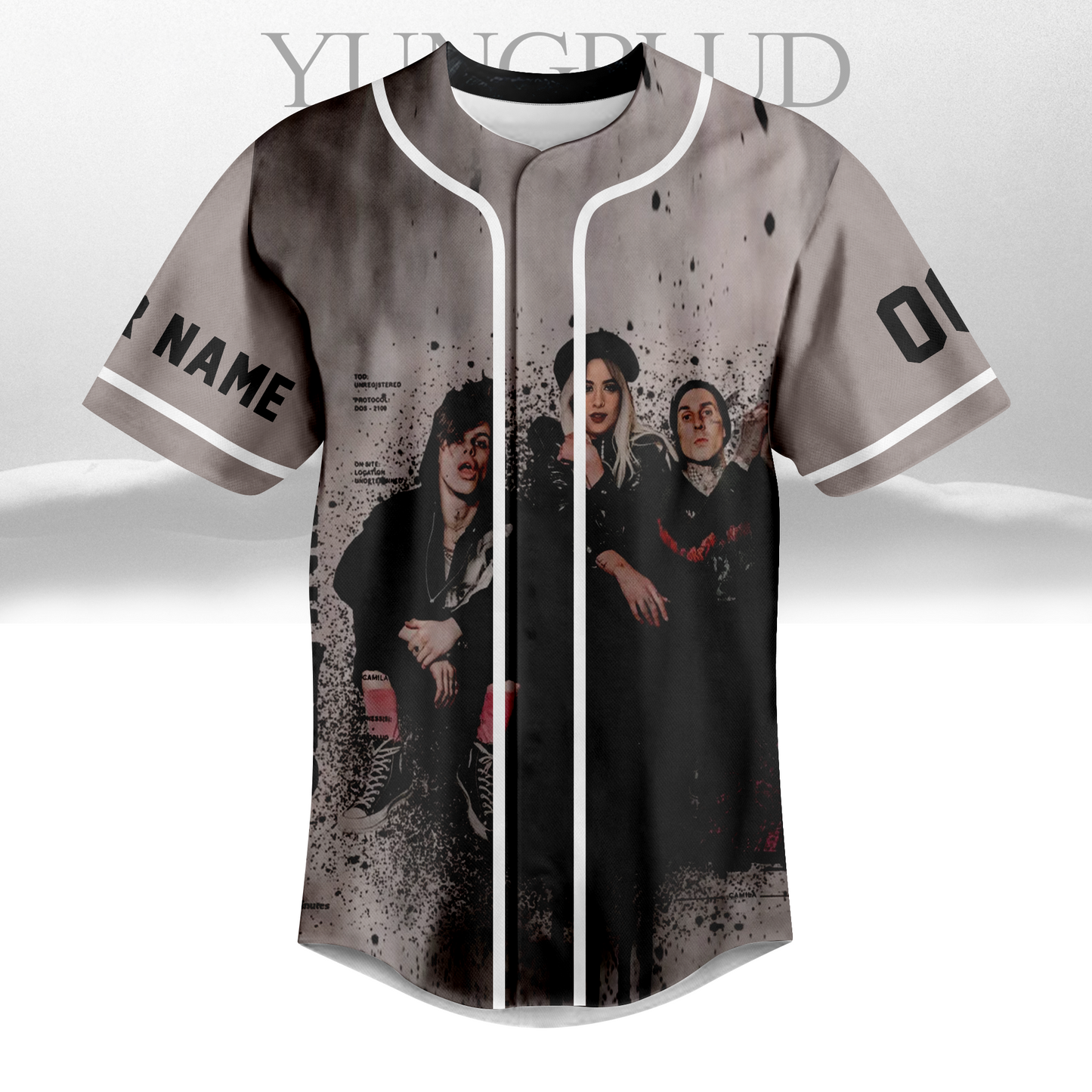 LIMITED EDITION - NEW CUSTOMIZED YUNGBLUD BASEBALL JERSEY