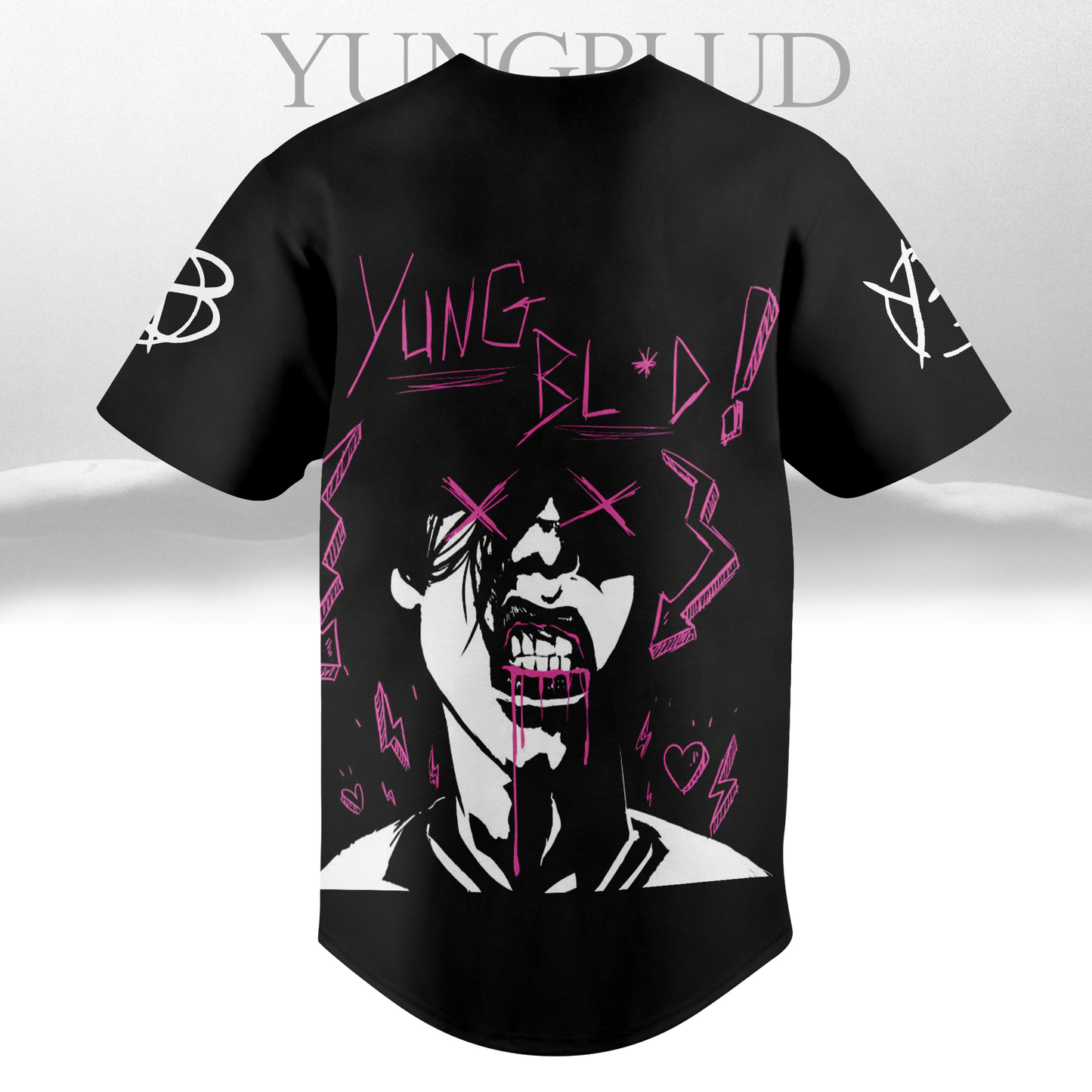 LIMITED EDITION - NEW CUSTOMIZED YUNGBLUD BASEBALL JERSEY