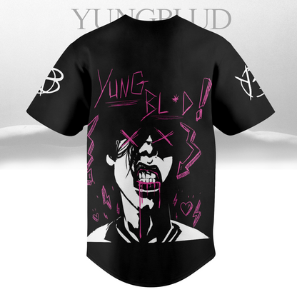 LIMITED EDITION - NEW CUSTOMIZED YUNGBLUD BASEBALL JERSEY