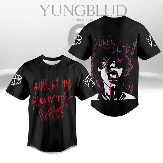 LIMITED EDITION - NEW CUSTOMIZED YUNGBLUD BASEBALL JERSEY