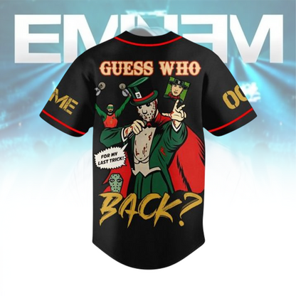 LIMITED EDITION - NEW CUSTOMIZED EMINEM BASEBALL JERSEY