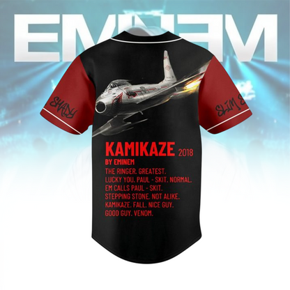 LIMITED EDITION - NEW CUSTOMIZED EMINEM BASEBALL JERSEY