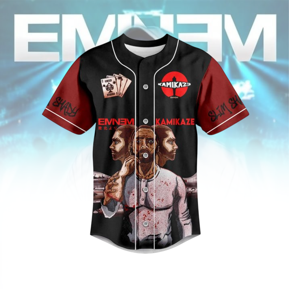 LIMITED EDITION - NEW CUSTOMIZED EMINEM BASEBALL JERSEY