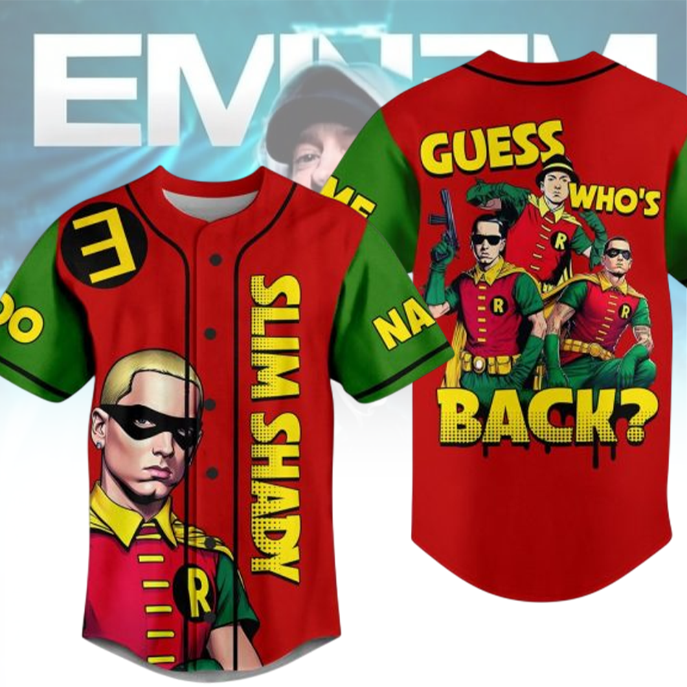 LIMITED EDITION - NEW CUSTOMIZED EMINEM BASEBALL JERSEY