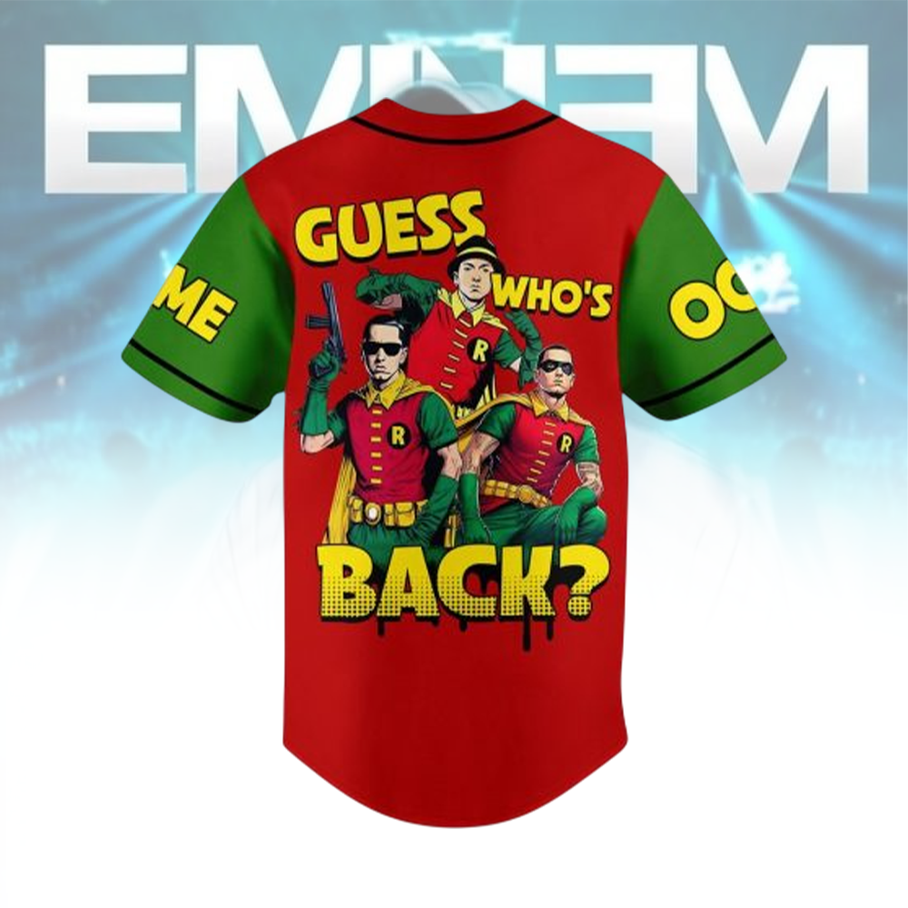 LIMITED EDITION - NEW CUSTOMIZED EMINEM BASEBALL JERSEY