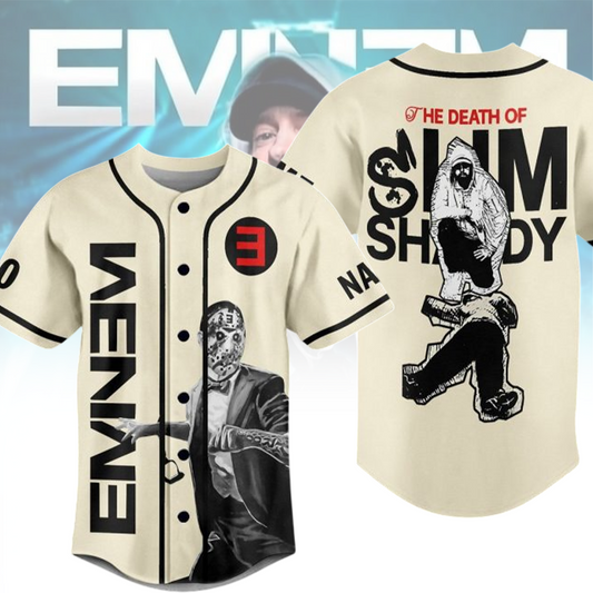 LIMITED EDITION - NEW CUSTOMIZED EMINEM BASEBALL JERSEY