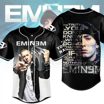 LIMITED EDITION - NEW CUSTOMIZED EMINEM BASEBALL JERSEY