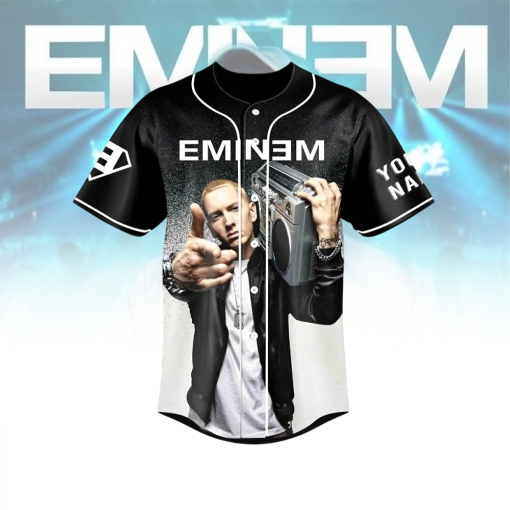 LIMITED EDITION - NEW CUSTOMIZED EMINEM BASEBALL JERSEY