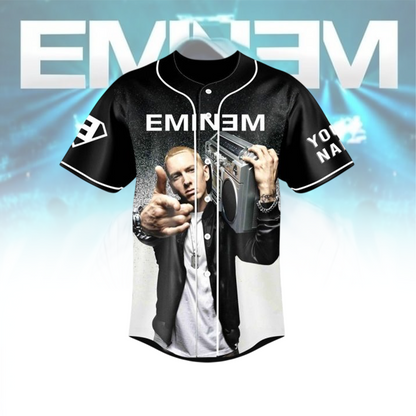 LIMITED EDITION - NEW CUSTOMIZED EMINEM BASEBALL JERSEY