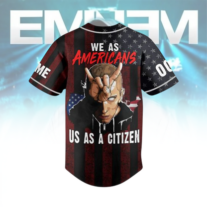 LIMITED EDITION - NEW CUSTOMIZED EMINEM BASEBALL JERSEY