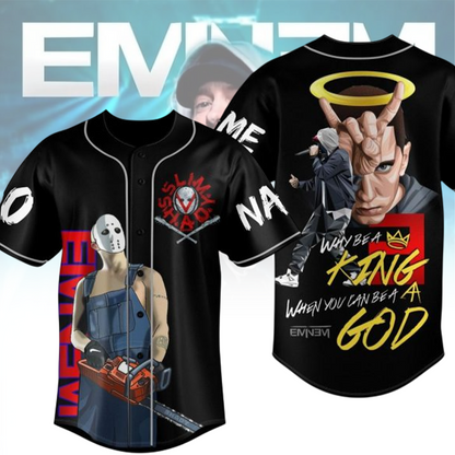 LIMITED EDITION - NEW CUSTOMIZED EMINEM BASEBALL JERSEY