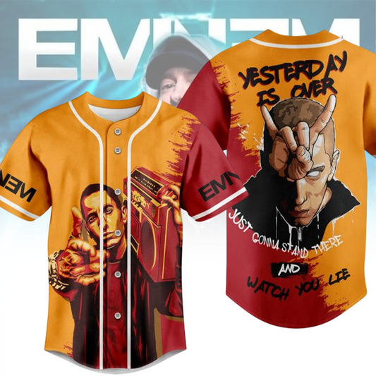 LIMITED EDITION - NEW CUSTOMIZED EMINEM BASEBALL JERSEY