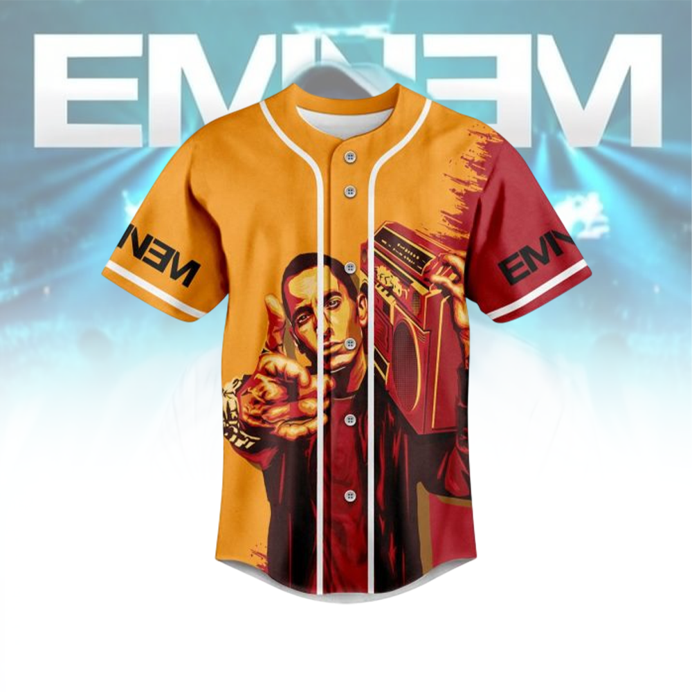 LIMITED EDITION - NEW CUSTOMIZED EMINEM BASEBALL JERSEY
