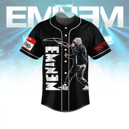 LIMITED EDITION - NEW CUSTOMIZED EMINEM BASEBALL JERSEY