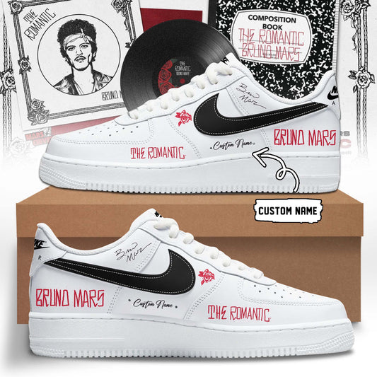 LIMITED EDITION - NEW CUSTOMIZED BRUNO MARS AF1 SHOES