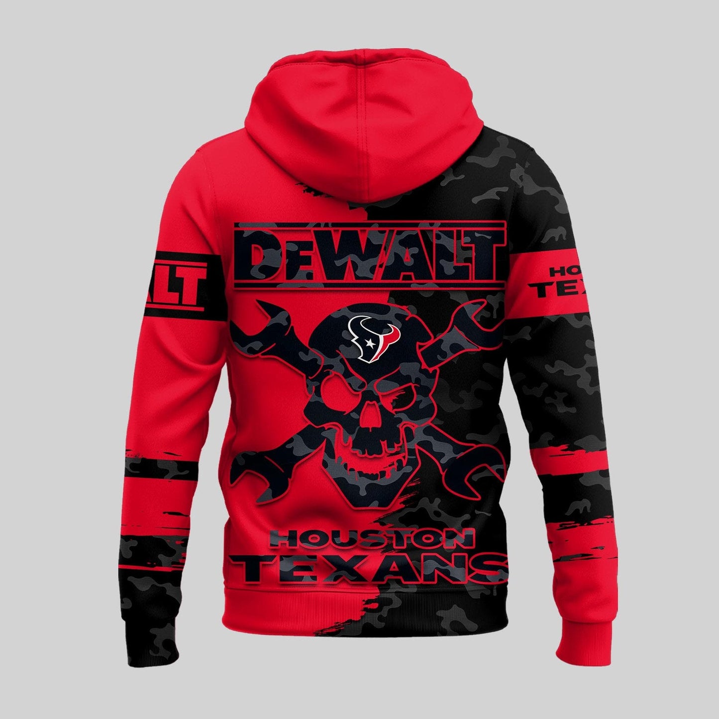 LIMITED EDITION - NEW CUSTOMIZED NFL15 HTT HOUSTON TEXANS DEWALT UNISEX T-SHIRT, POLO, HOODIE & JACKETS