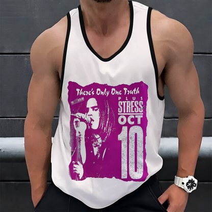 LIMITED EDITION - NEW CUSTOMIZED LENNY KRAVITZ UNISEX TANK TOP
