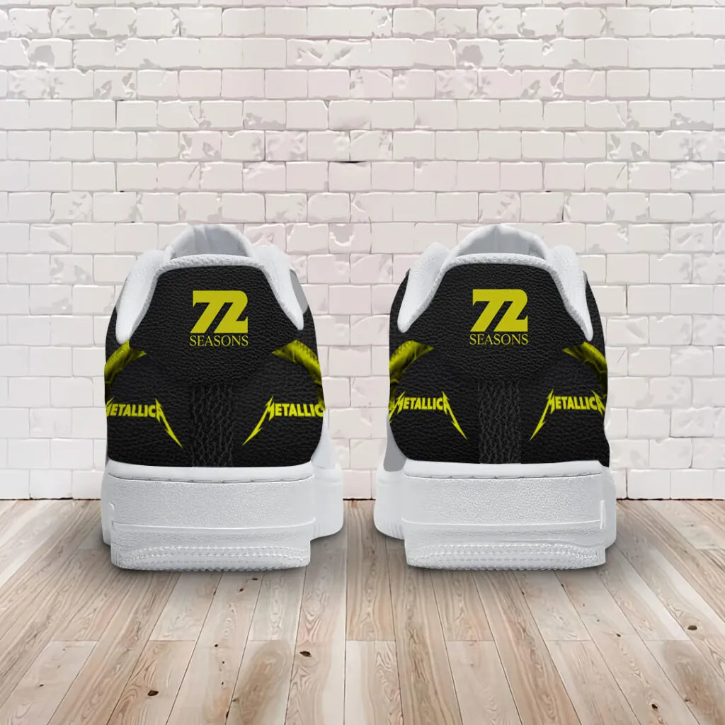 LIMITED EDITION - NEW CUSTOMIZED METALLICA AF1 SHOES