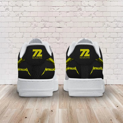 LIMITED EDITION - NEW CUSTOMIZED METALLICA AF1 SHOES