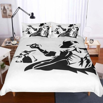 LIMITED EDITION - NEW CUSTOMIZED MICHAEL JACKSON 3-PIECE DUVET BEDDING SET