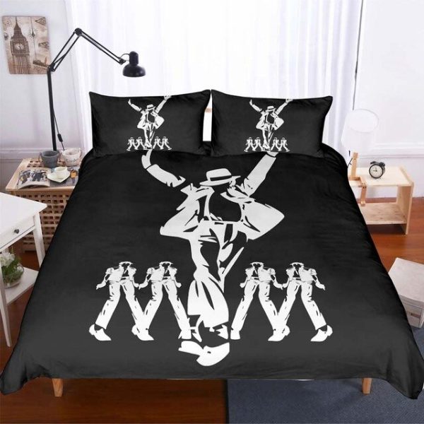 LIMITED EDITION - NEW CUSTOMIZED MICHAEL JACKSON 3-PIECE DUVET BEDDING SET