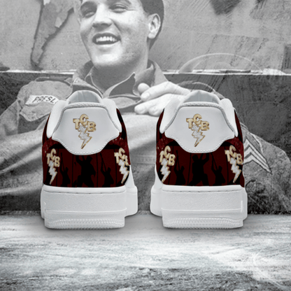 LIMITED EDITION - NEW CUSTOMIZED ELVIS PRESLEY AF1 SHOES