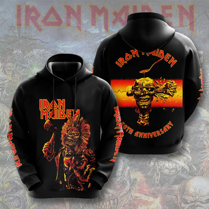 LIMITED EDITION - NEW CUSTOMIZED IRON MAIDEN T-SHIRT, HOODIE, ZIP HOODIE