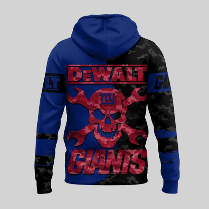 LIMITED EDITION - NEW CUSTOMIZED NFL32 NYG NEW YORK GIANTS DEWALT UNISEX T-SHIRT, POLO, HOODIE & JACKETS